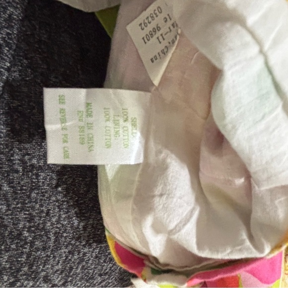 Lilly Pulitzer Roslyn Pink Yellow Mini Pencil Skirt Sz 6 - Picture 6 of 10